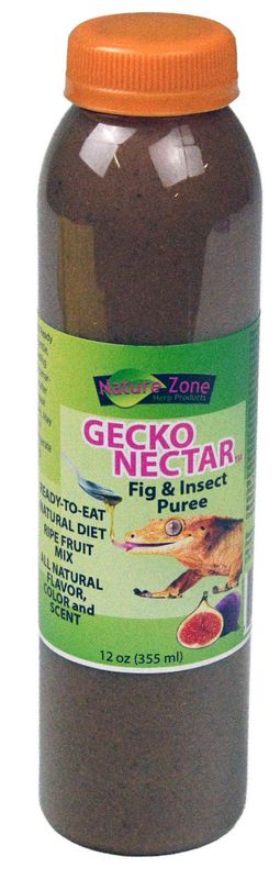 Nature Zone Gecko Nectar Food Fig &amp; Insect Puree, 1ea/12 oz