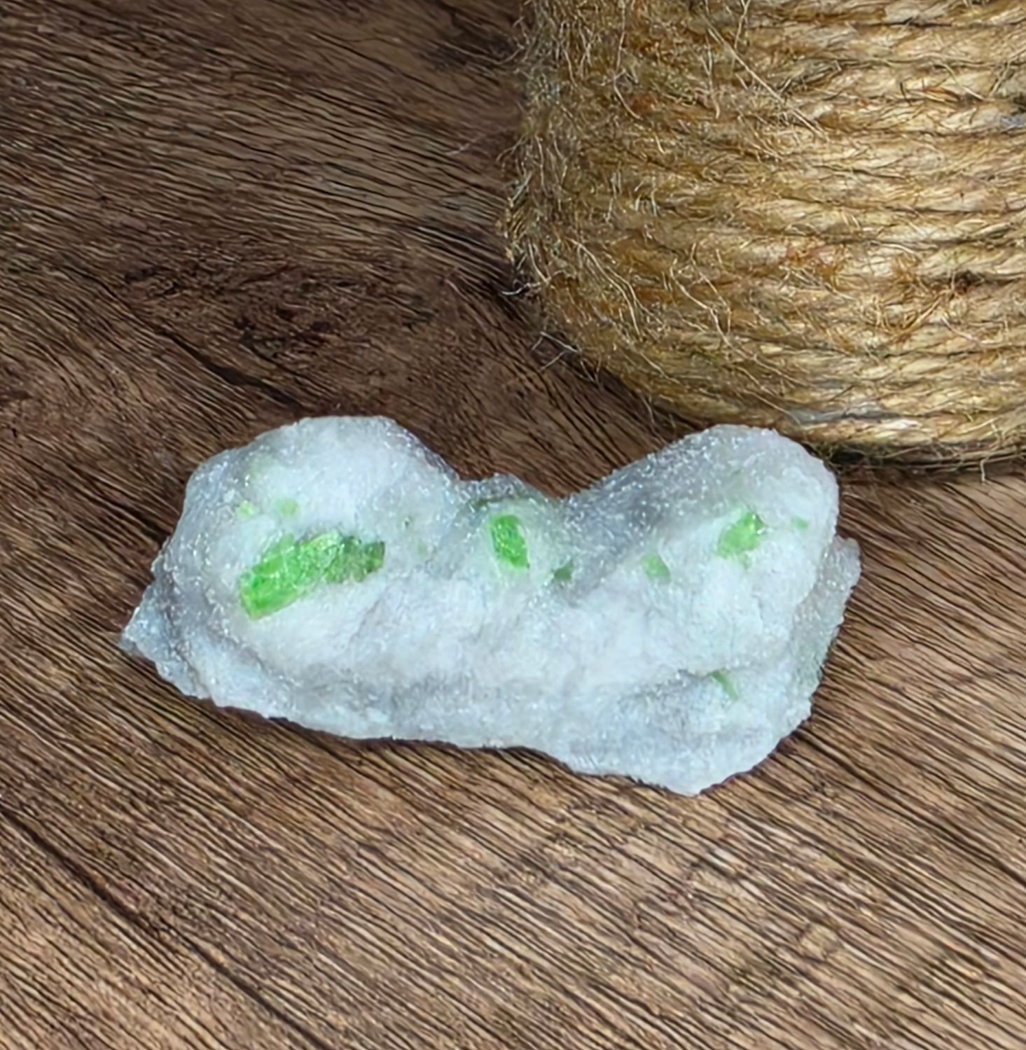 Green Pargasite Spinel