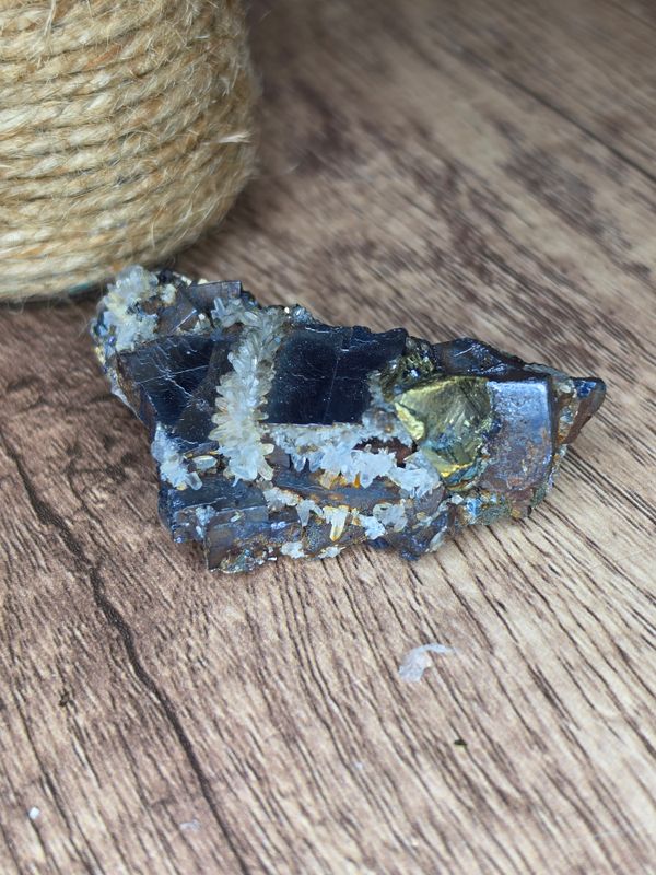 Galena w/Chalcopyrite &amp; Quartz