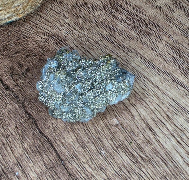 Pyrite on Barite #2