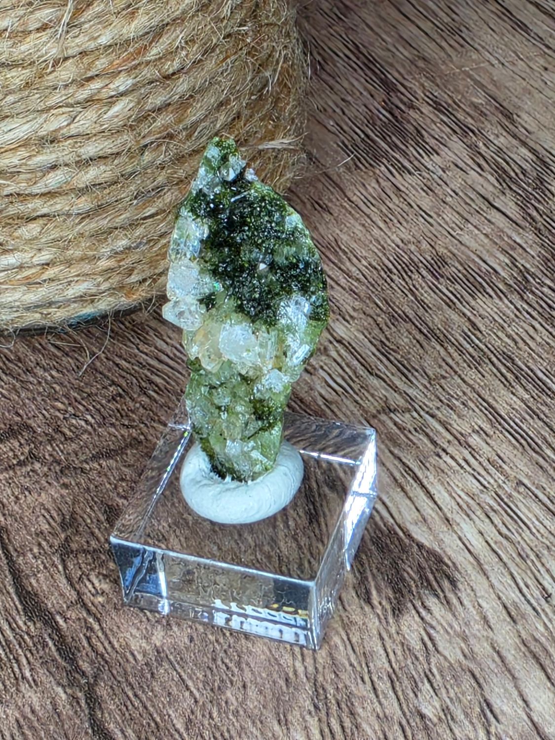 Mini Epidote w/stand #2