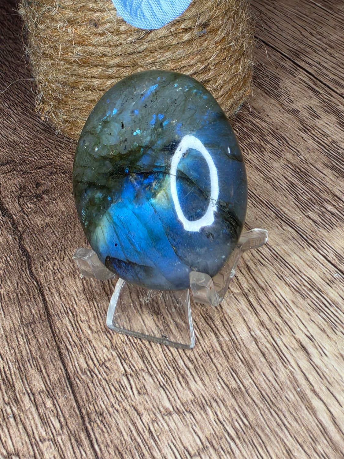 Labradorite palm stone #2