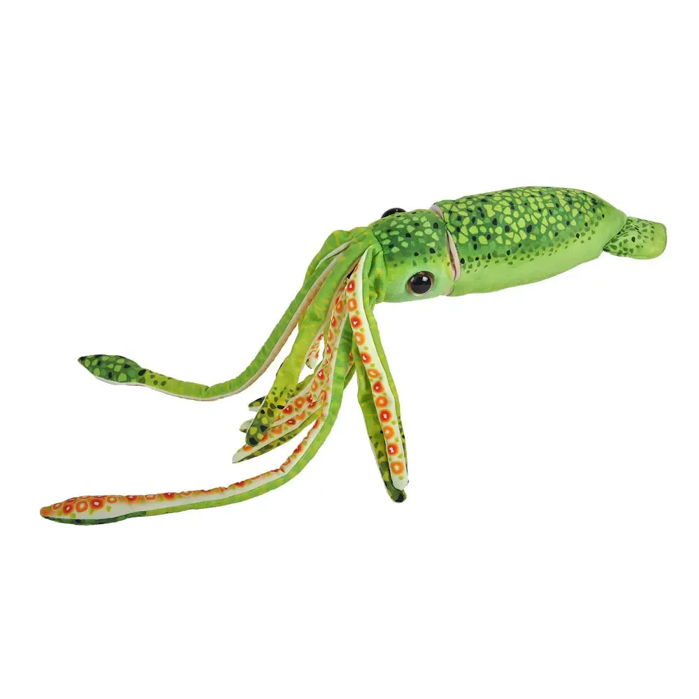 Green Squid Stuffed Animal