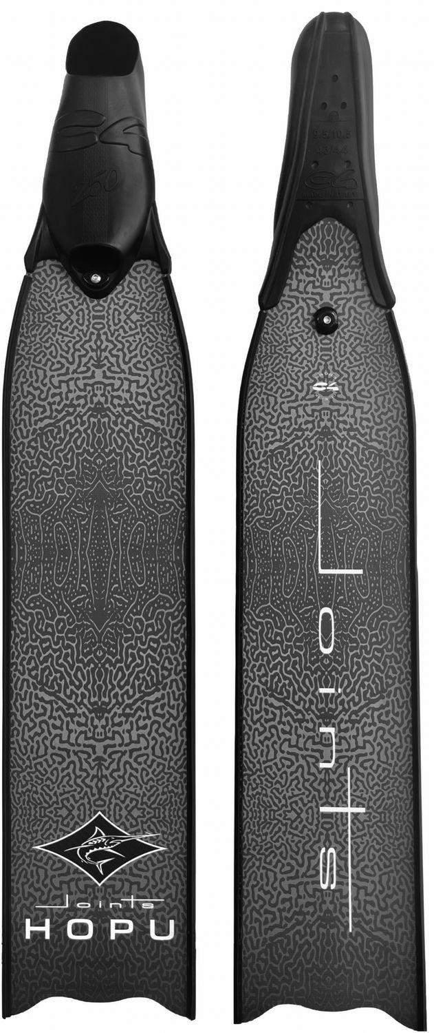 HOPU CARBON FIBER FINS BLACK EDITION