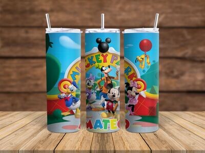 MICKEY MOUSE CLUBHOUSE 20oz Steel Tumbler