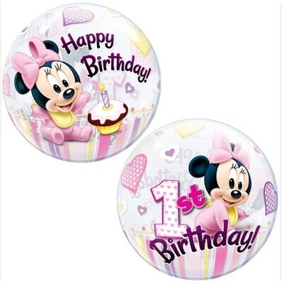 Minnie Mouse Baby 1st Bday