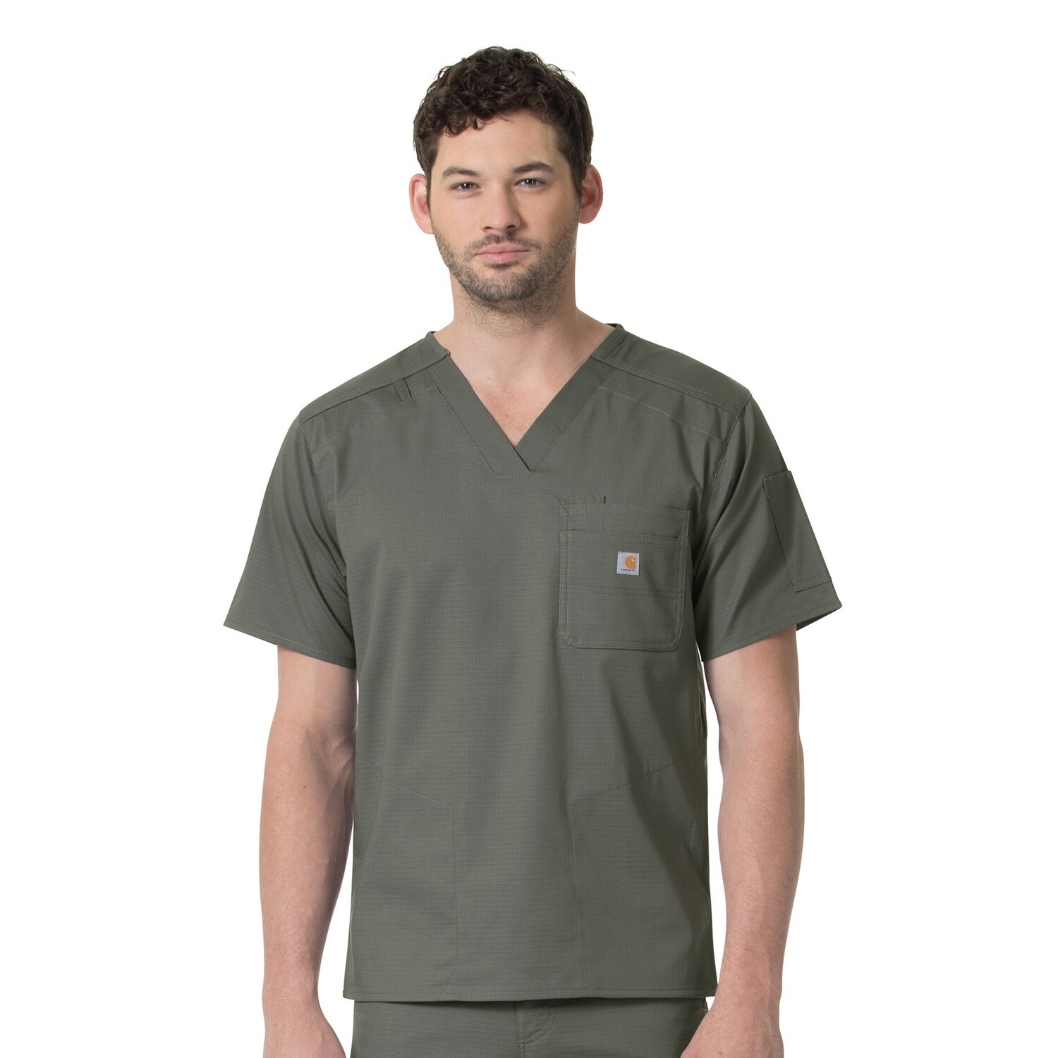 Carhartt Men&#39;s Rugged Flex Modern Fit Chest Pocket Top