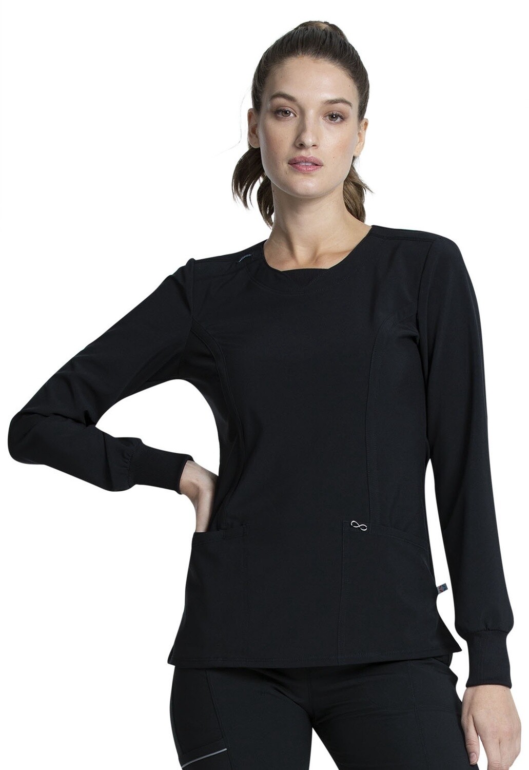 Infinity Women&#39;s Long Sleeve Round Neck Top