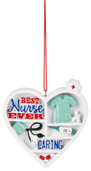 Nurse Ornament Resin