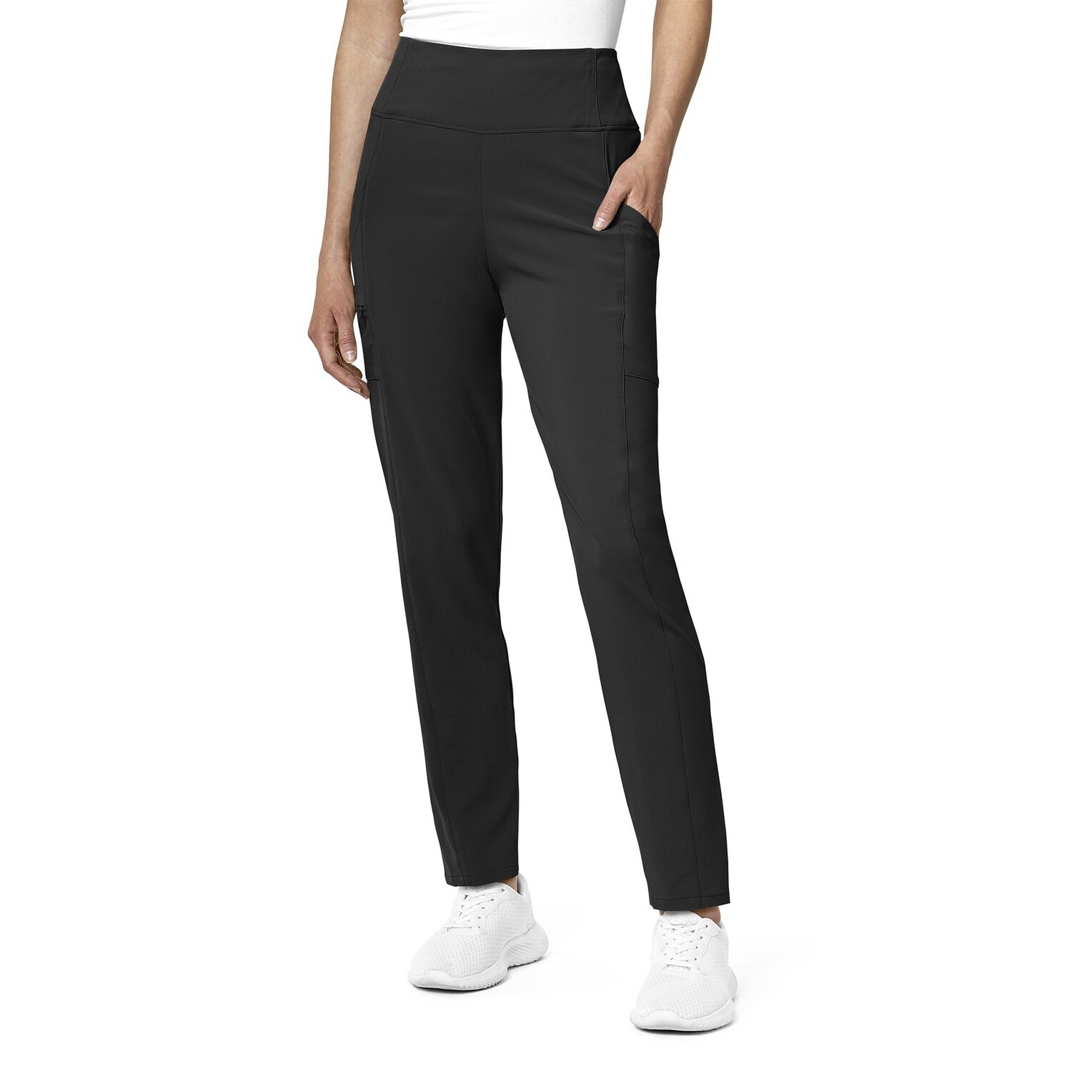 WonderWink Renew Women&#39;s High Waist Power Pant Petite