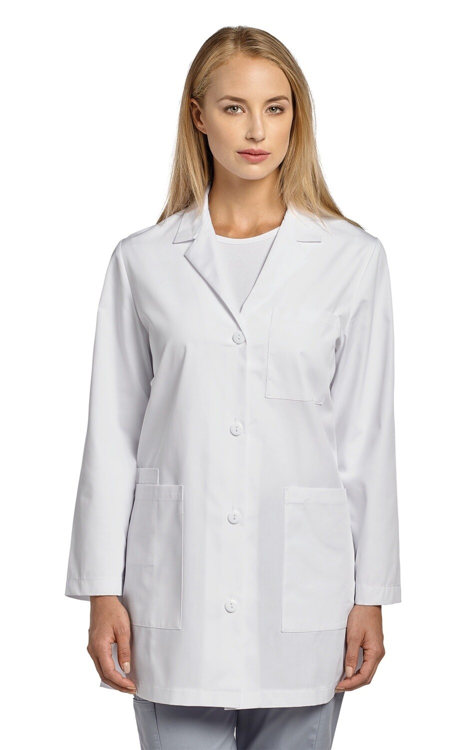 32&quot; Women&#39;s White Lab Coat