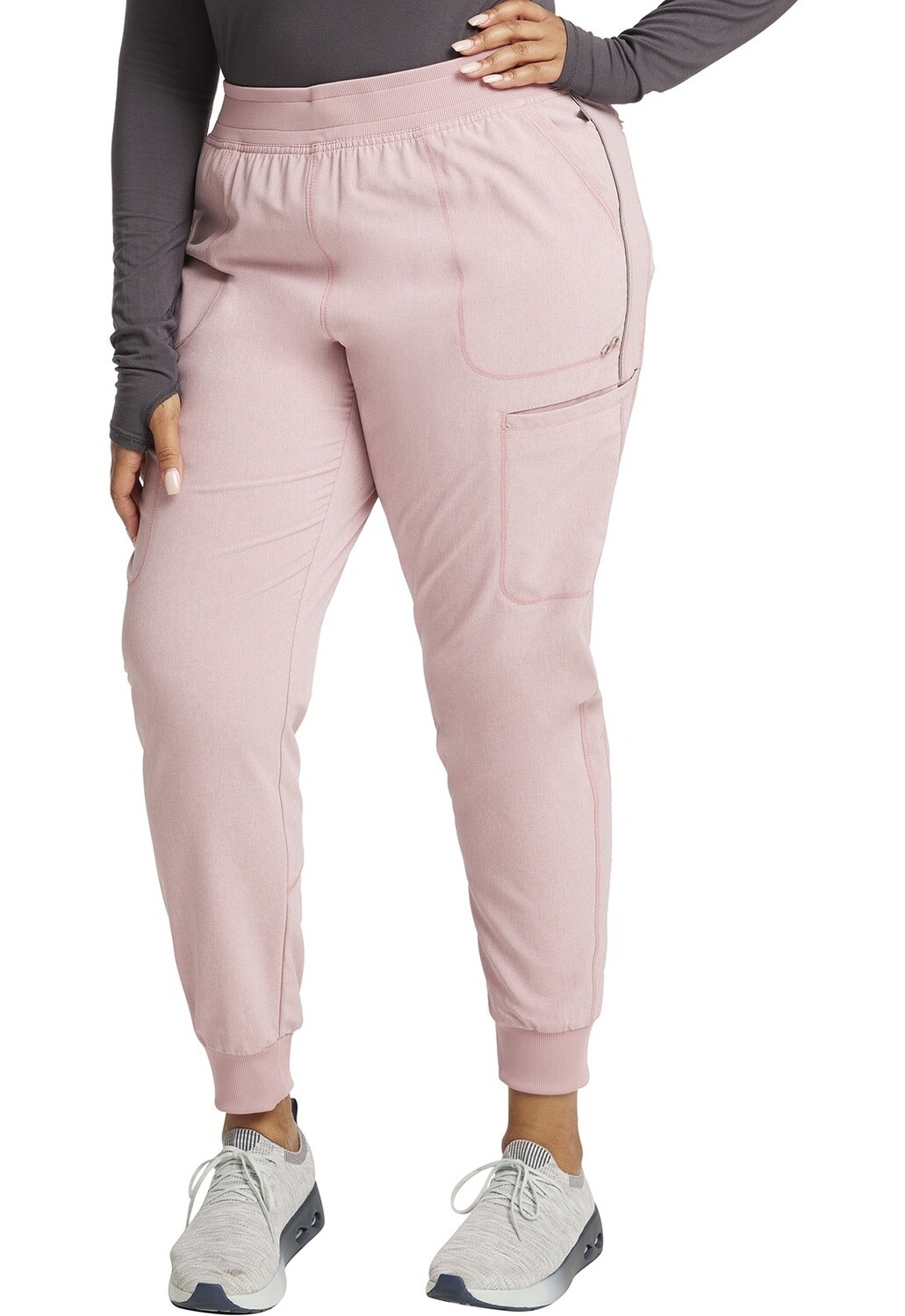 Infinity Women&#39;s Mid Rise Drawstring Jogger Petite
