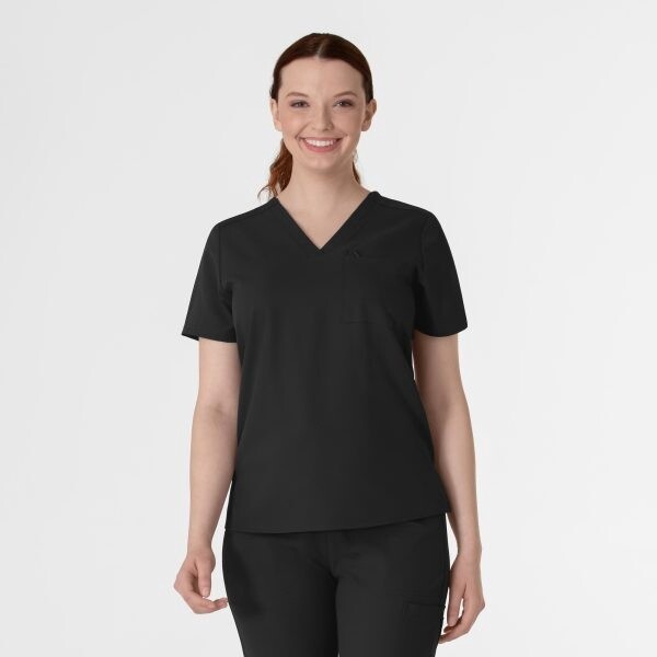 WonderWink Thrive  Women&#39;s V-Neck Tuck-In Top