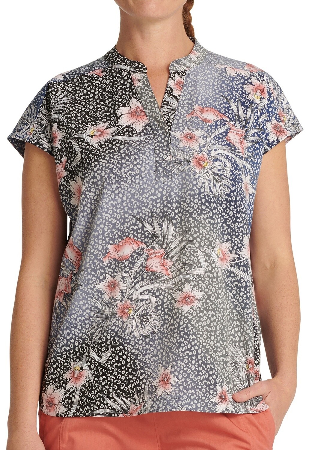 Healing Hands Women&#39;s Printed  Journey Top Touch Of Wild