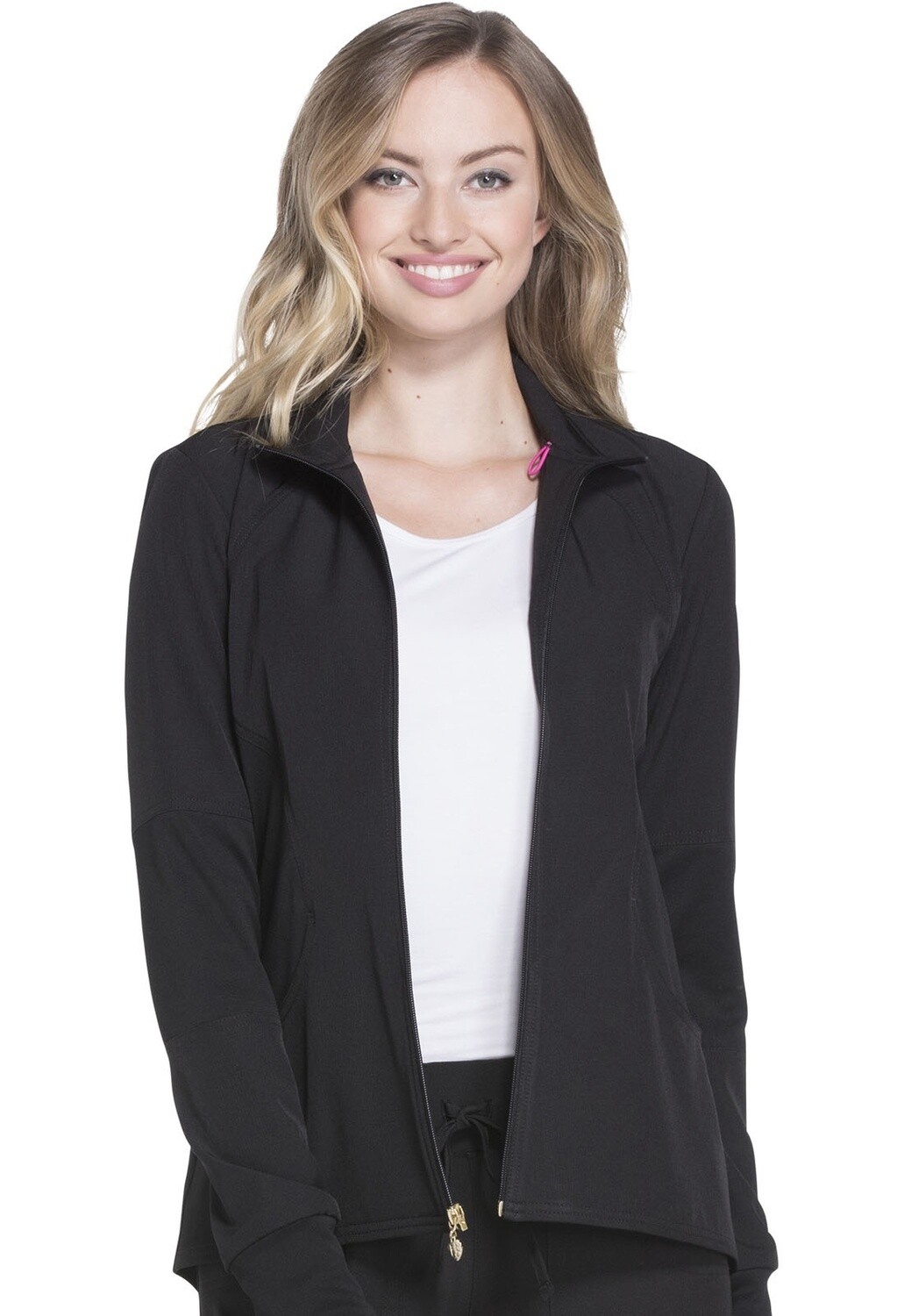 Heartsoul Break On Through Zip Front Jacket, Colour: Black, Size: X Small