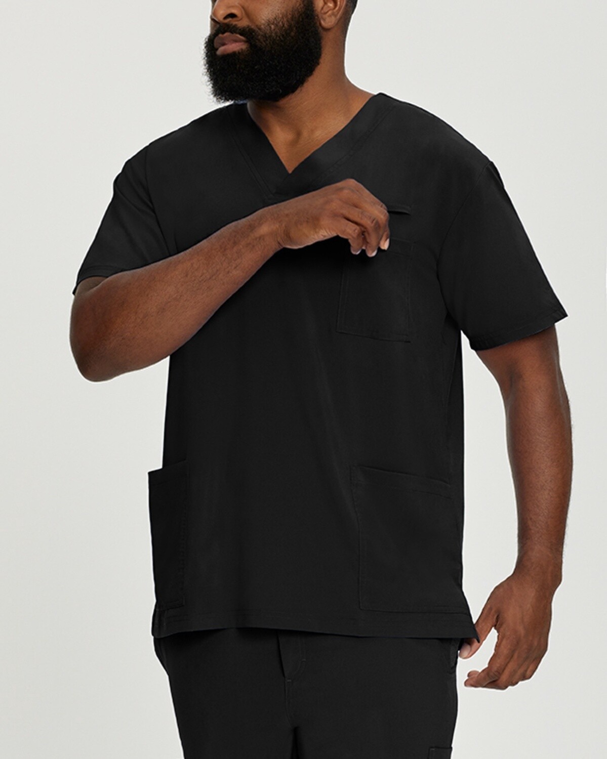White Cross Men&#39;s FIT 3 Pocket V-Neck Top