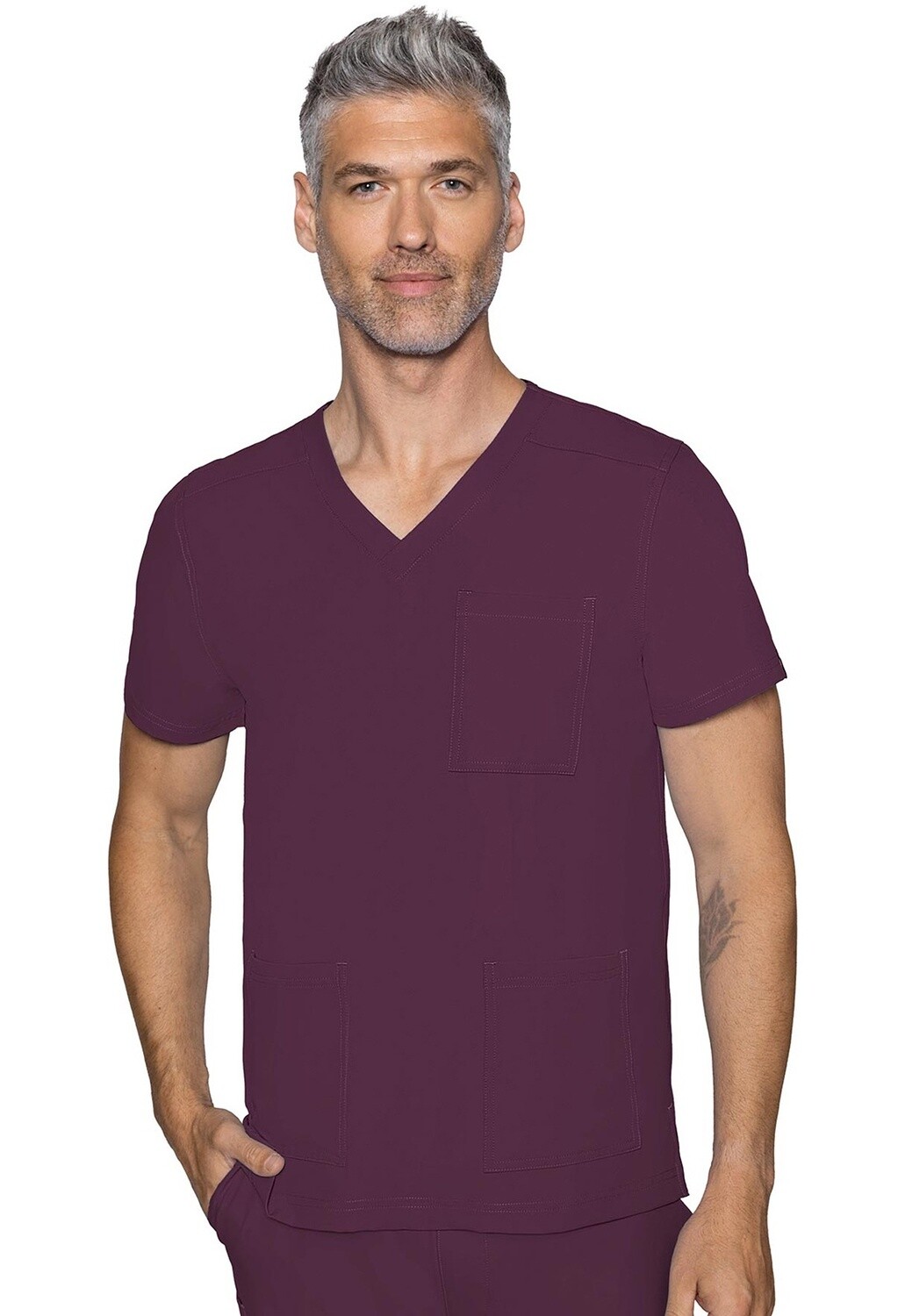 MedCouture Men&#39;s Rothwear Insight 3 Pocket V-Neck Top