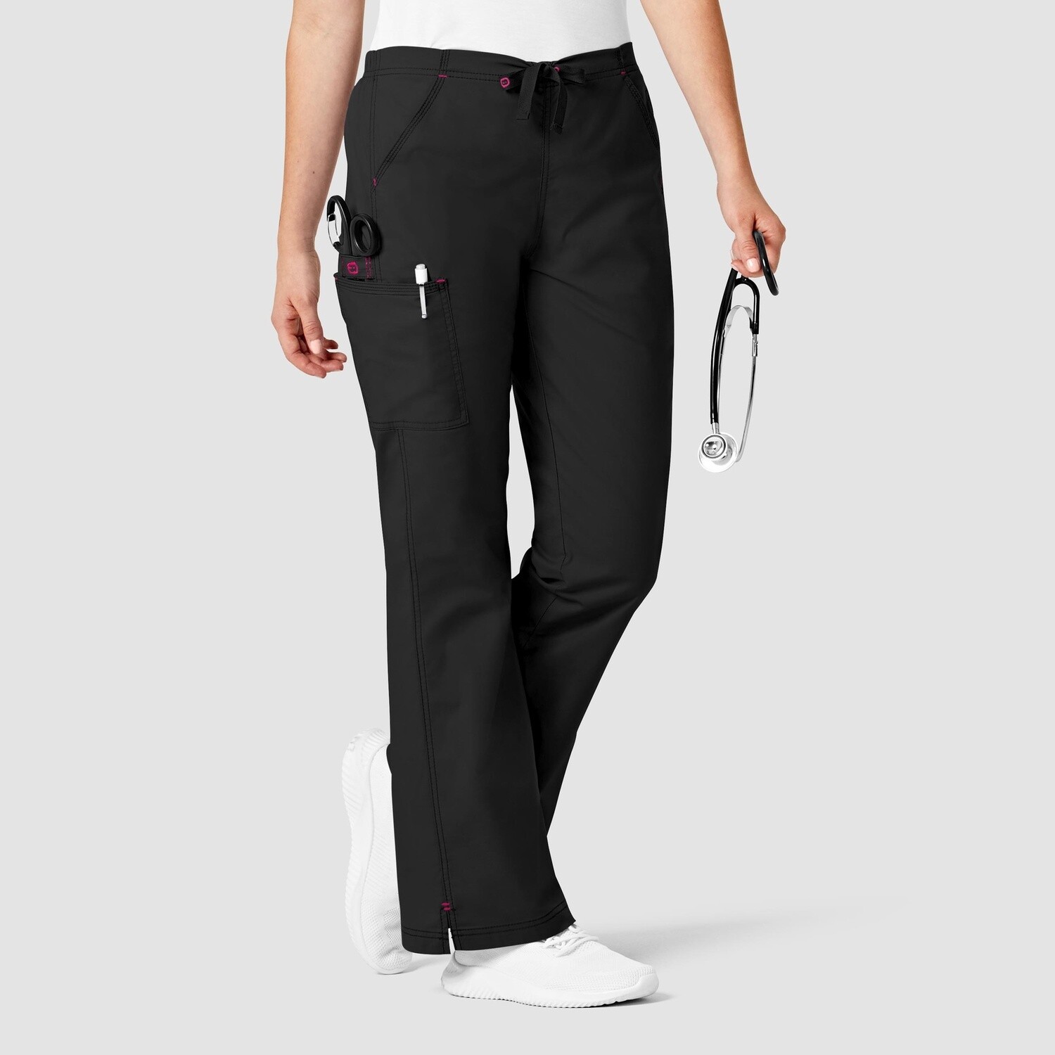 WonderFLEX Grace - Women&#39;s Flare Leg Cargo Scrub Pant
