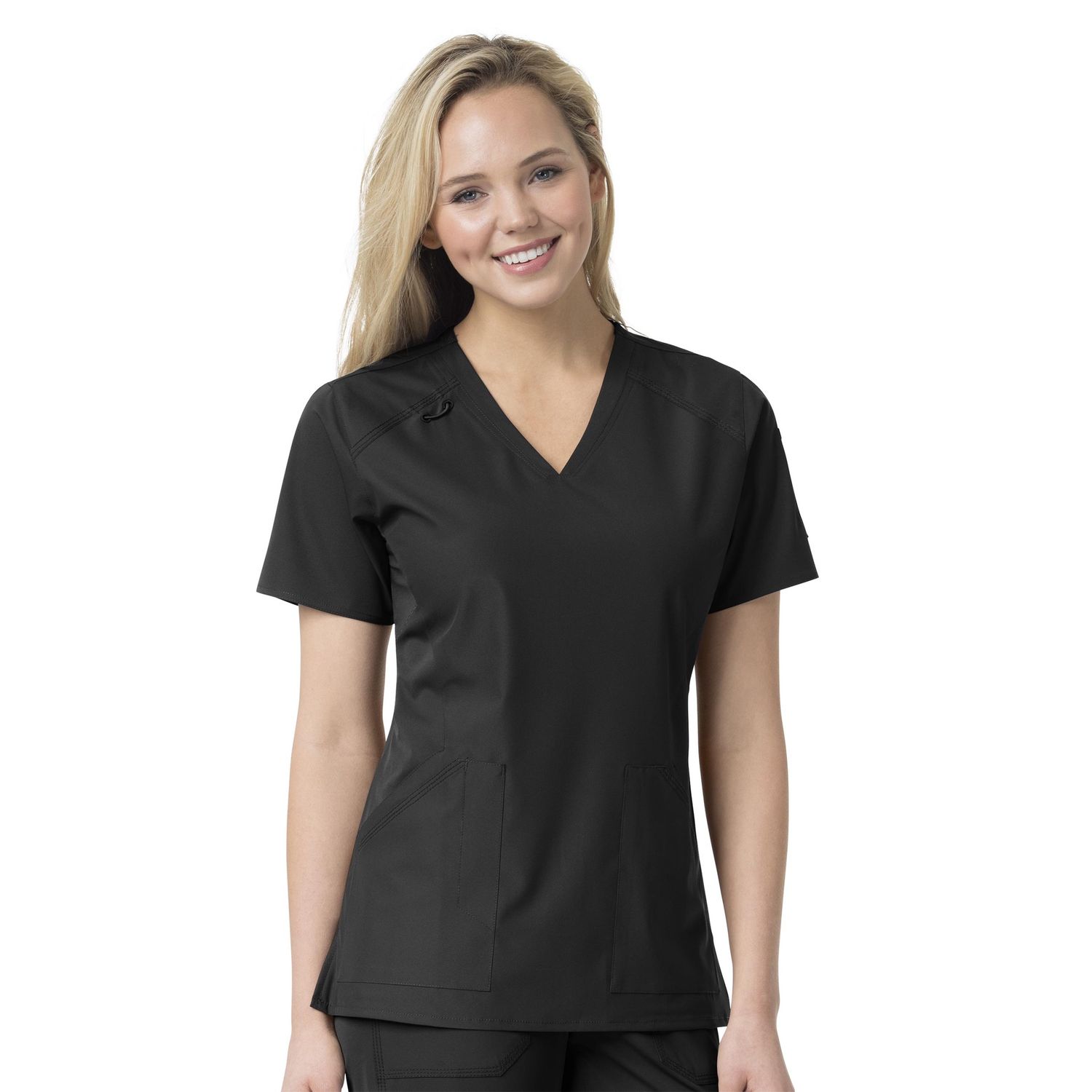 Carhartt Women&#39;s Force Liberty  Twill V-Neck Scrub Top