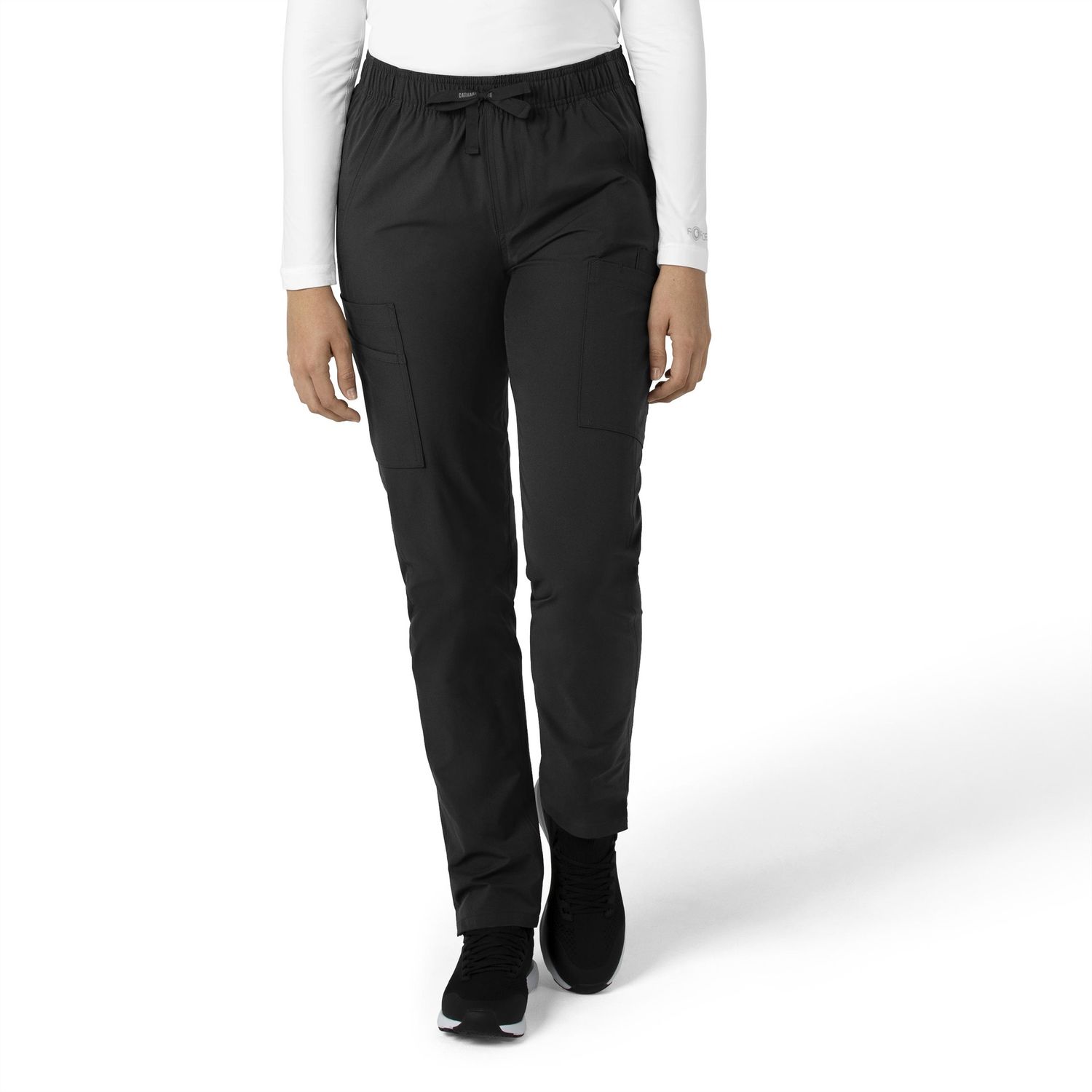 WonderFLEX Grace - Women&#39;s Flare Leg Cargo Scrub Pant Petite