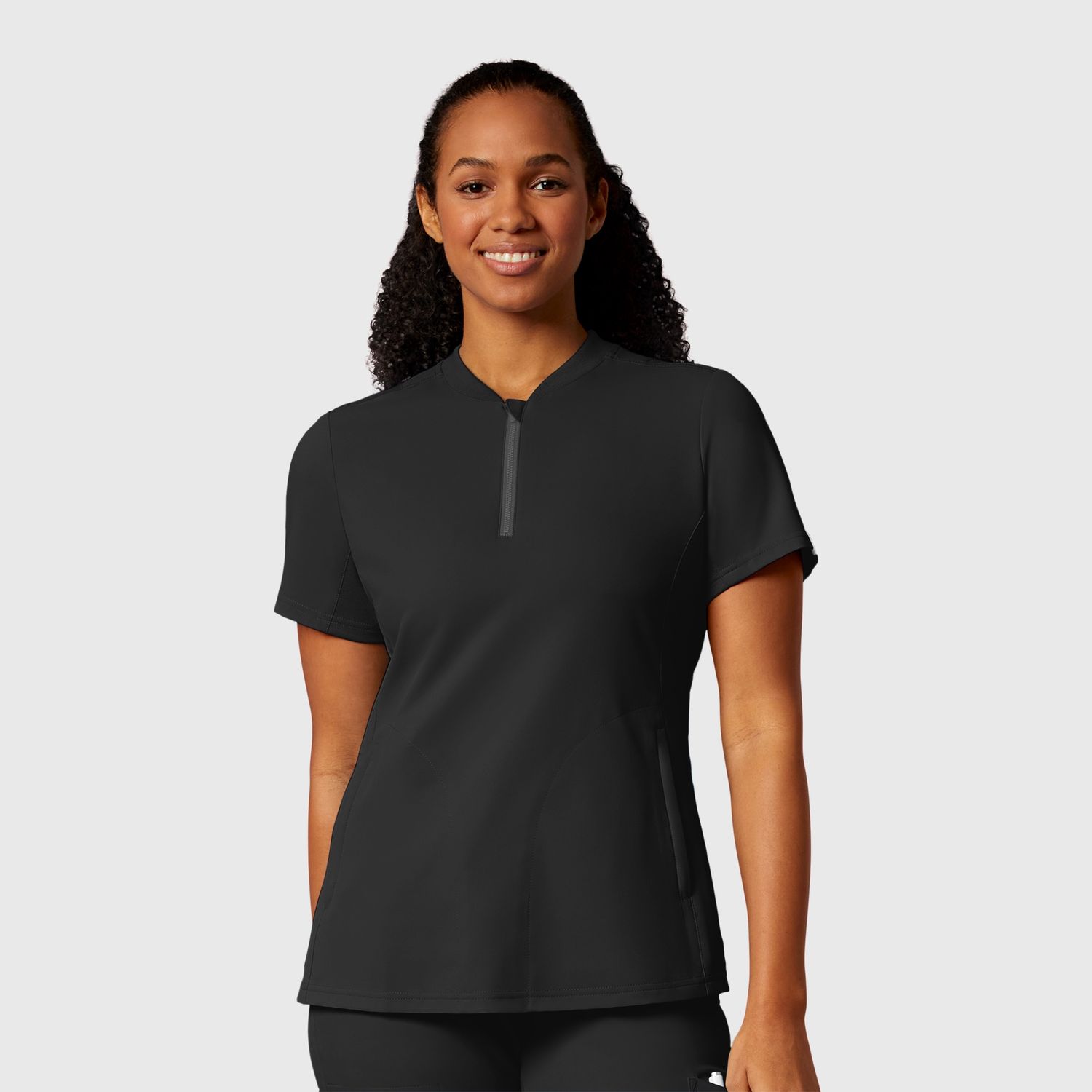 WonderWink Thrive Women&#39;s  Flex-n-Reach Scuba Scrub Top