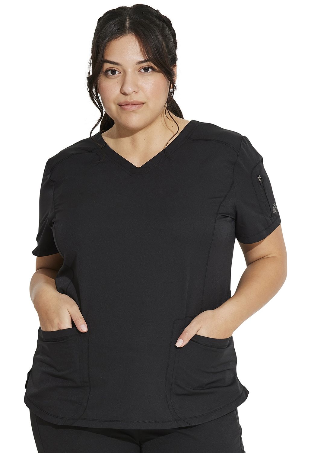 Dickies Dynamix Women&#39;s V-Neck Top