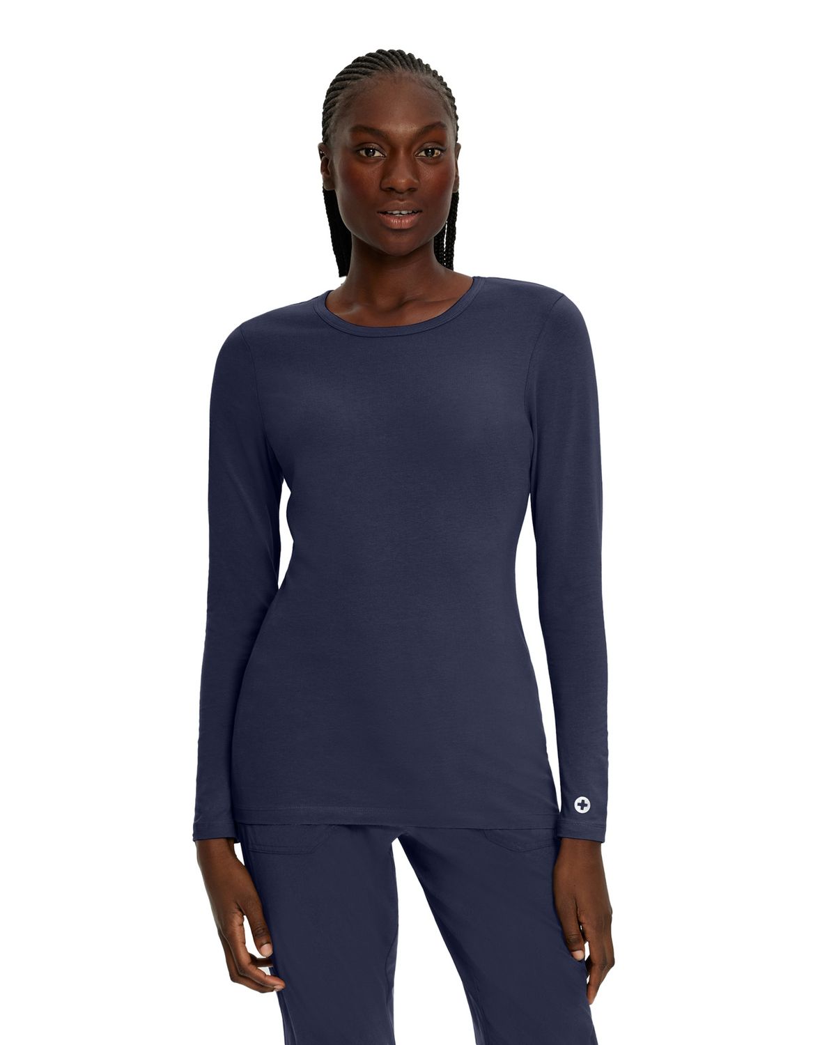 White Cross Women&#39;s Long Sleeve Stretch T-Shirt