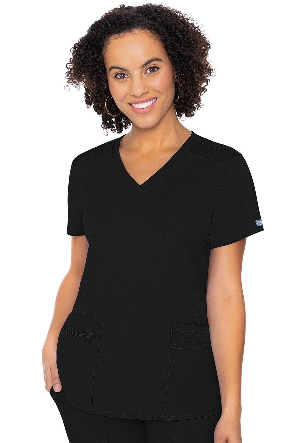 MC Touch Women&#39;s 4 Pocket V-Neck Top