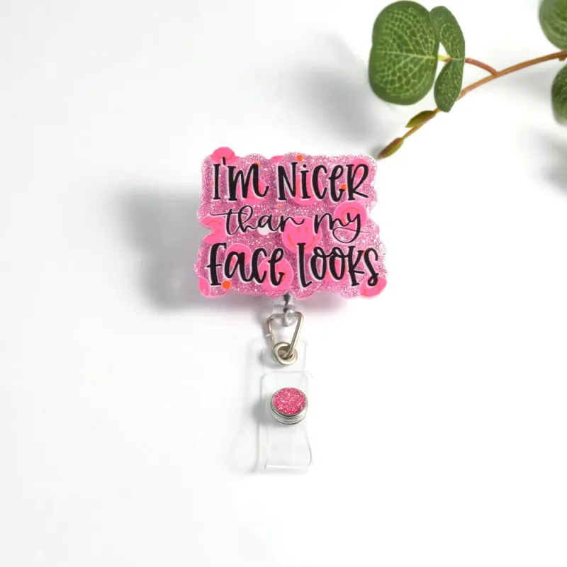 Decorative Retractable Badge/Id Reels