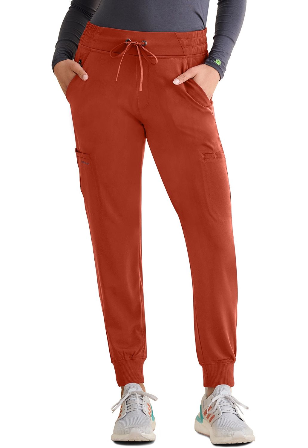 Healing Hands Rhea Jogger, Colour: Hearty Orange, Size: X Small