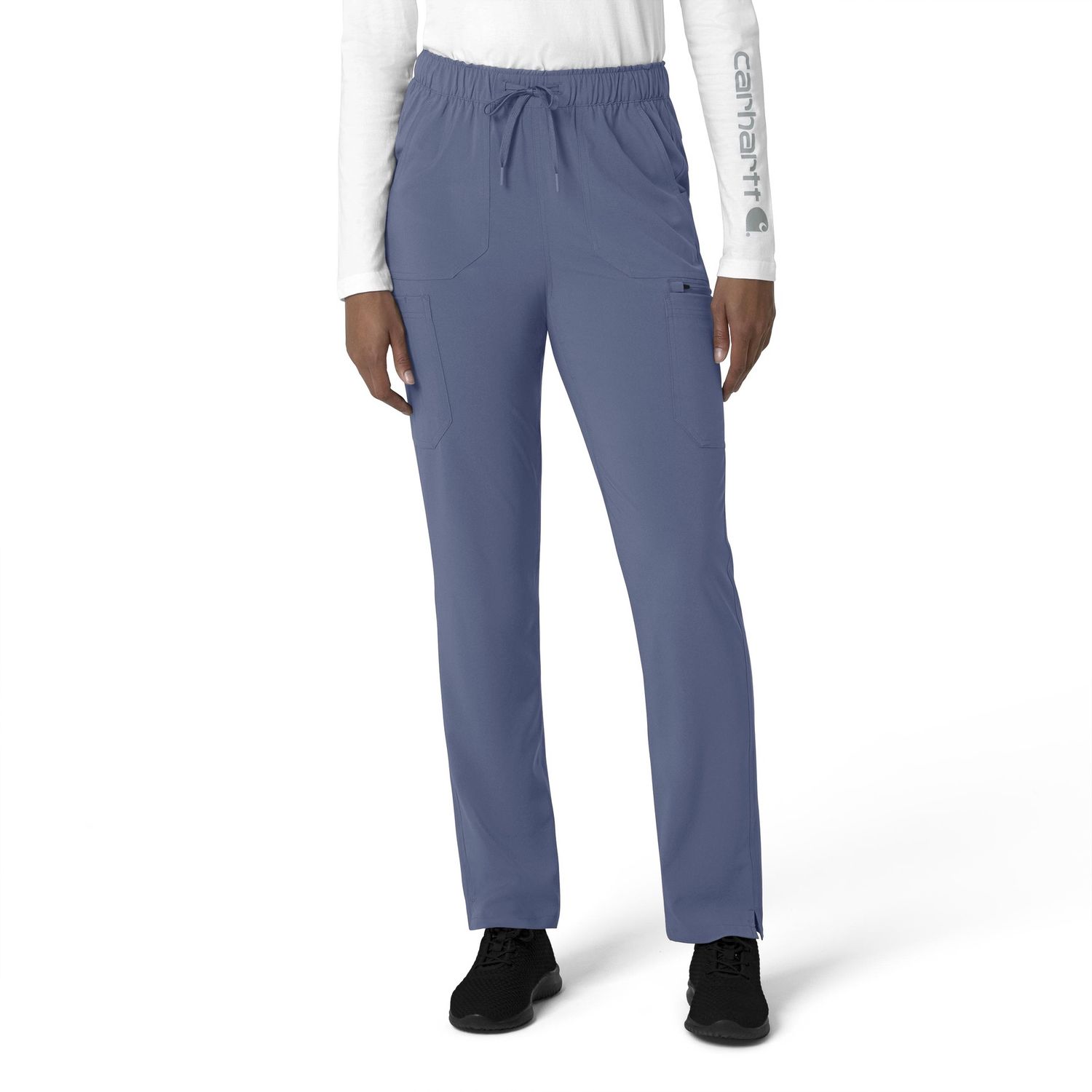 Carhartt Force Cross-Flex Women&#39;s Straight Leg Cargo Scrub Pant