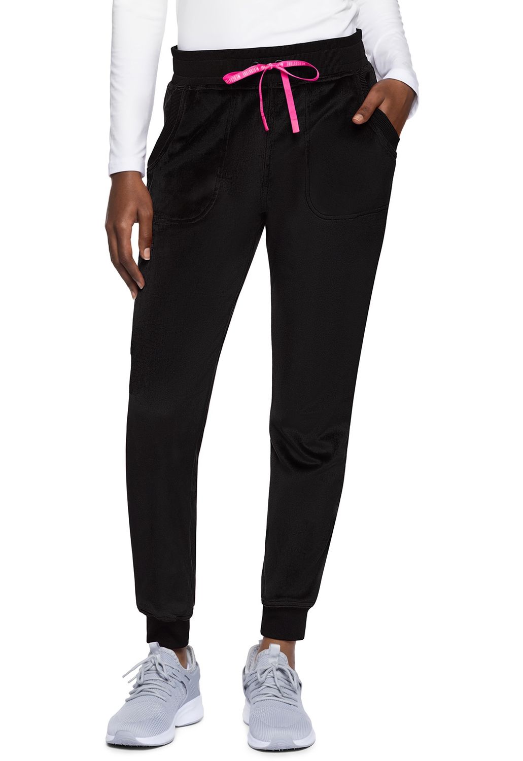 MC AMP  Velour Natural Rise Jogger