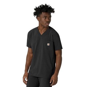Carhartt Force Cross-Flex Men&#39;s V-Neck Scrub Top