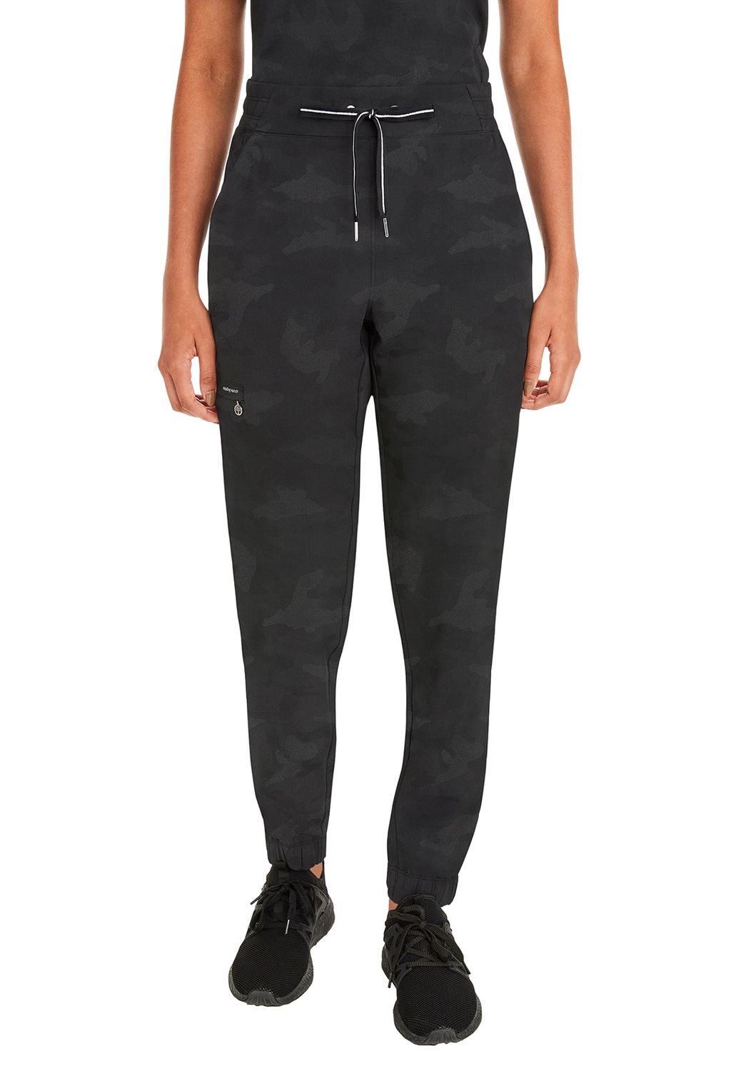 Healing Hands Tate Jogger Camo Pant, Color: Black Camo, Size: Xtra Small