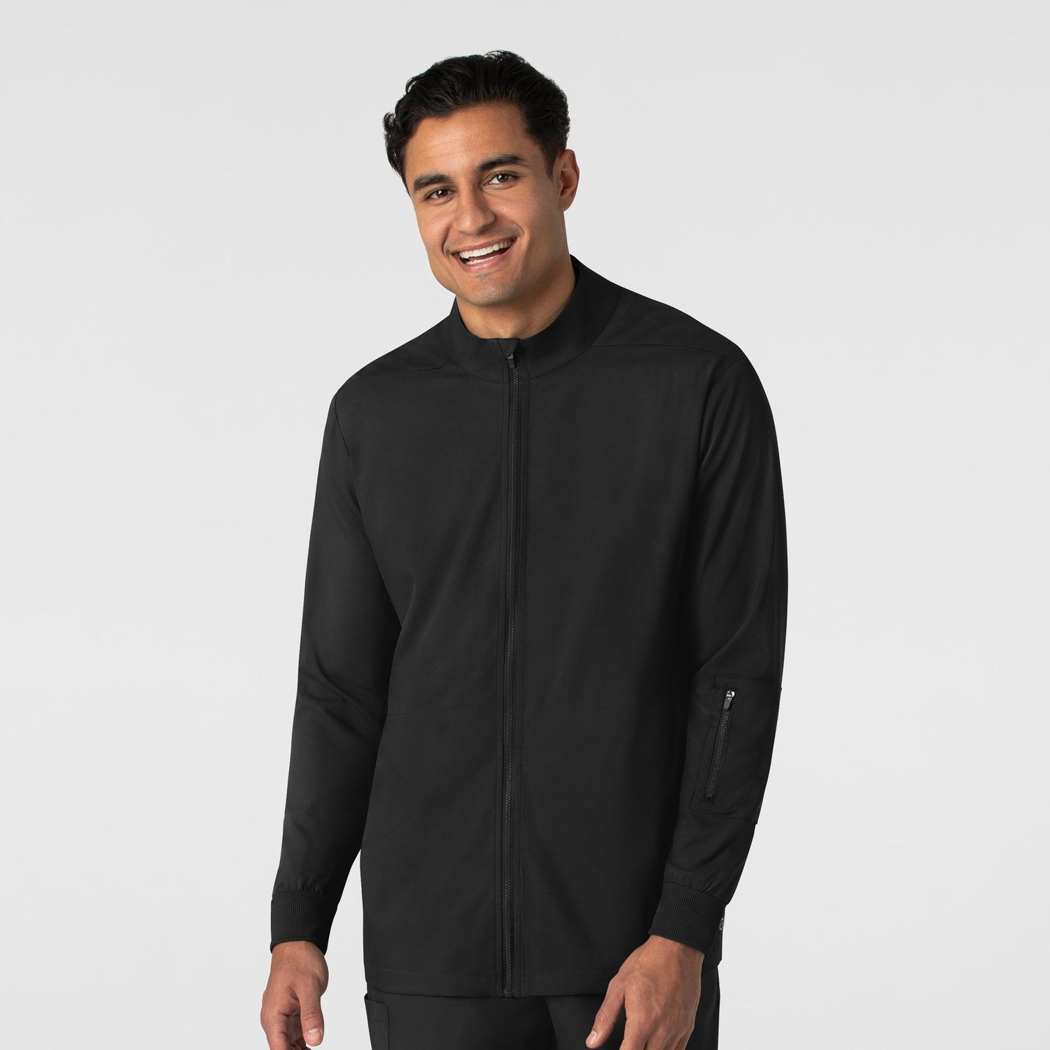 Wink Boundless Men&#39;s Warm Up Jacket, Colour: Black, Size: Medium