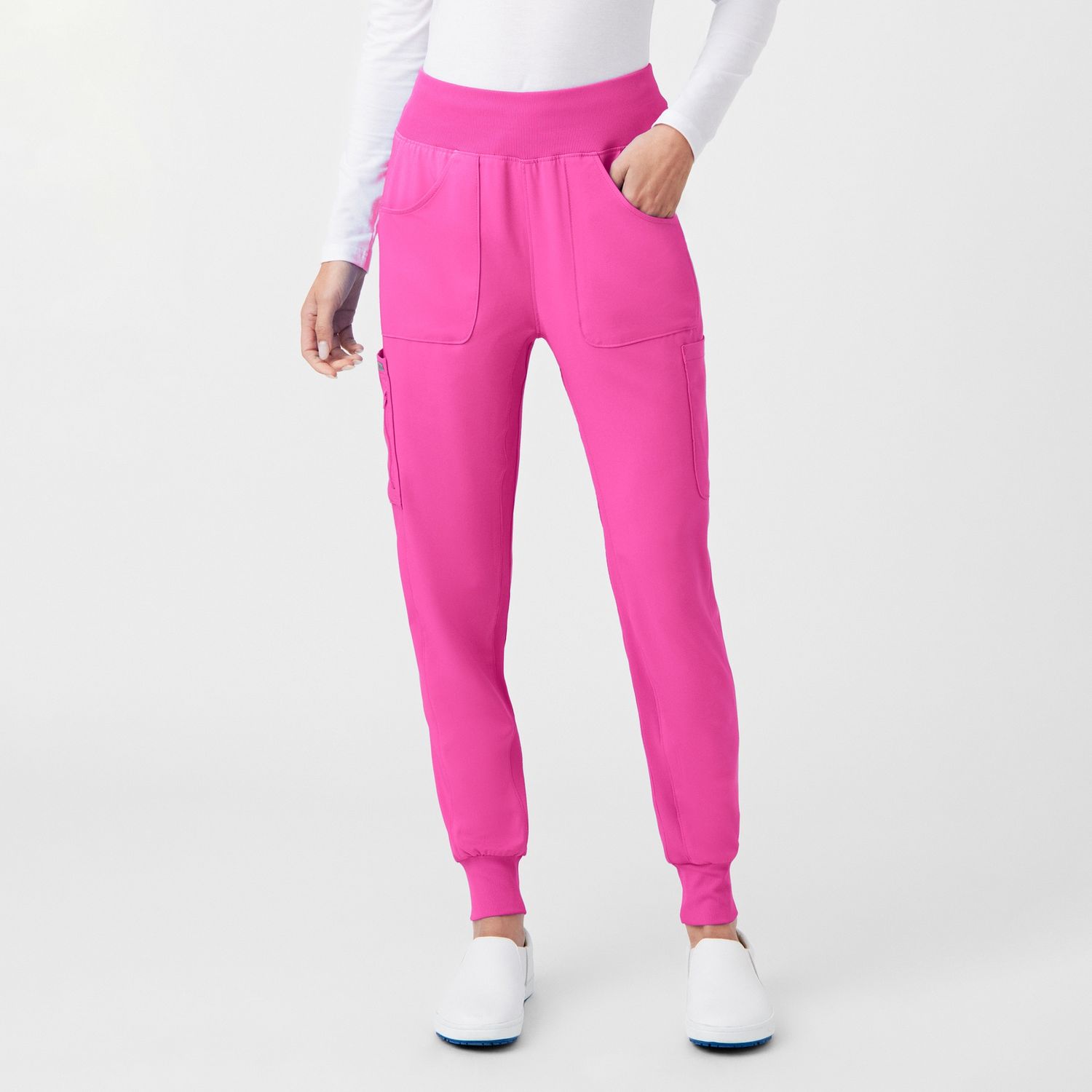 Landau Forward Comfort Sprint Women&#39;s Jogger Petite in Rose Violet