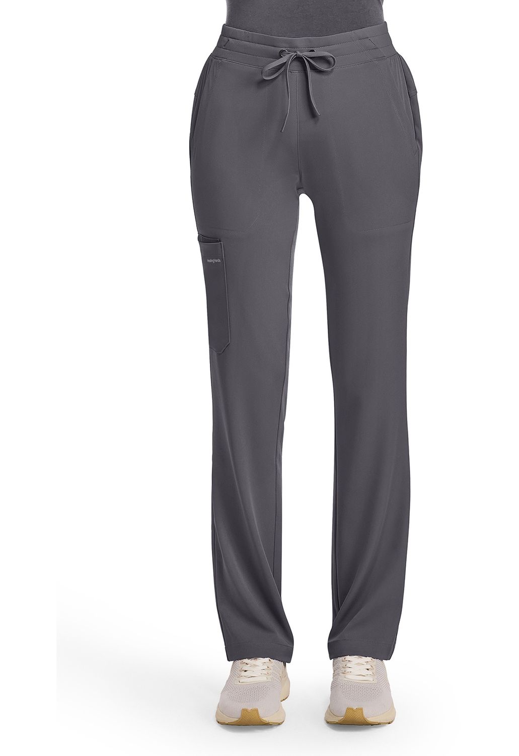 HH Works Women&#39;s 5-Pocket Straight Leg Pant Petite, Colour: Pewter, Size: 2X Small Petite