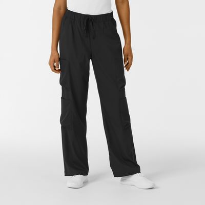 Wink Boundless Women&#39;s Classic Wide Leg Cargo Scrub Pant