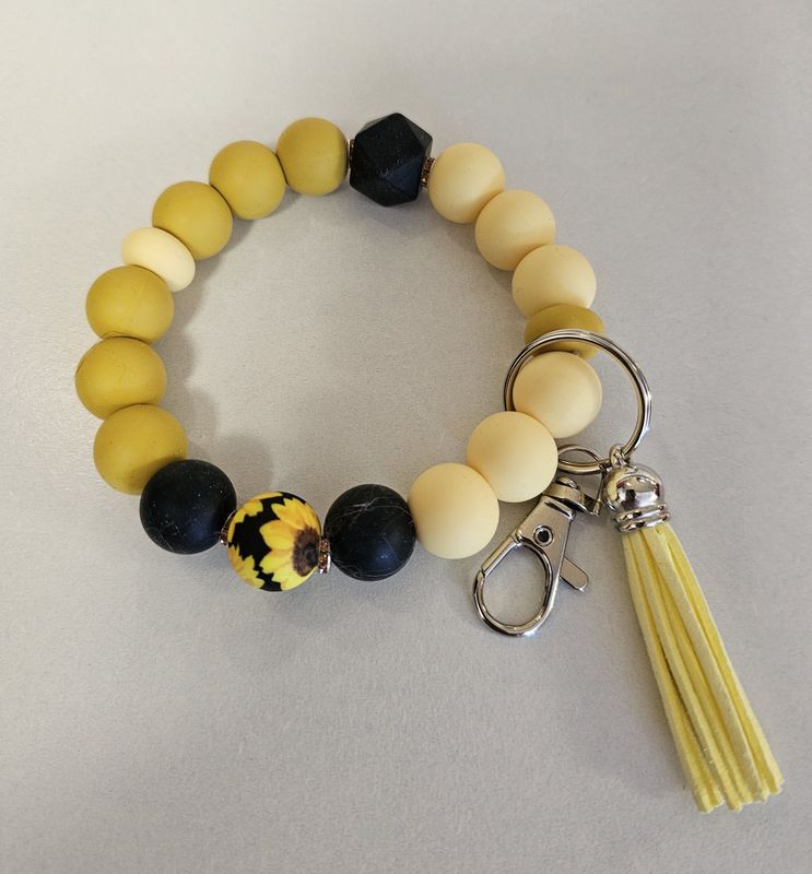 Silicone Beaded Wristlets