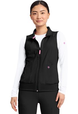 Med Couture Amp Women&#39;s 4-Pocket Zip Front Vest