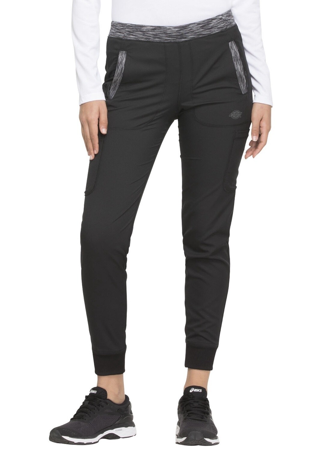 Dickies Dynamix Women's Natural Rise Jogger Tall, Color: Black, Size: X Small Tall