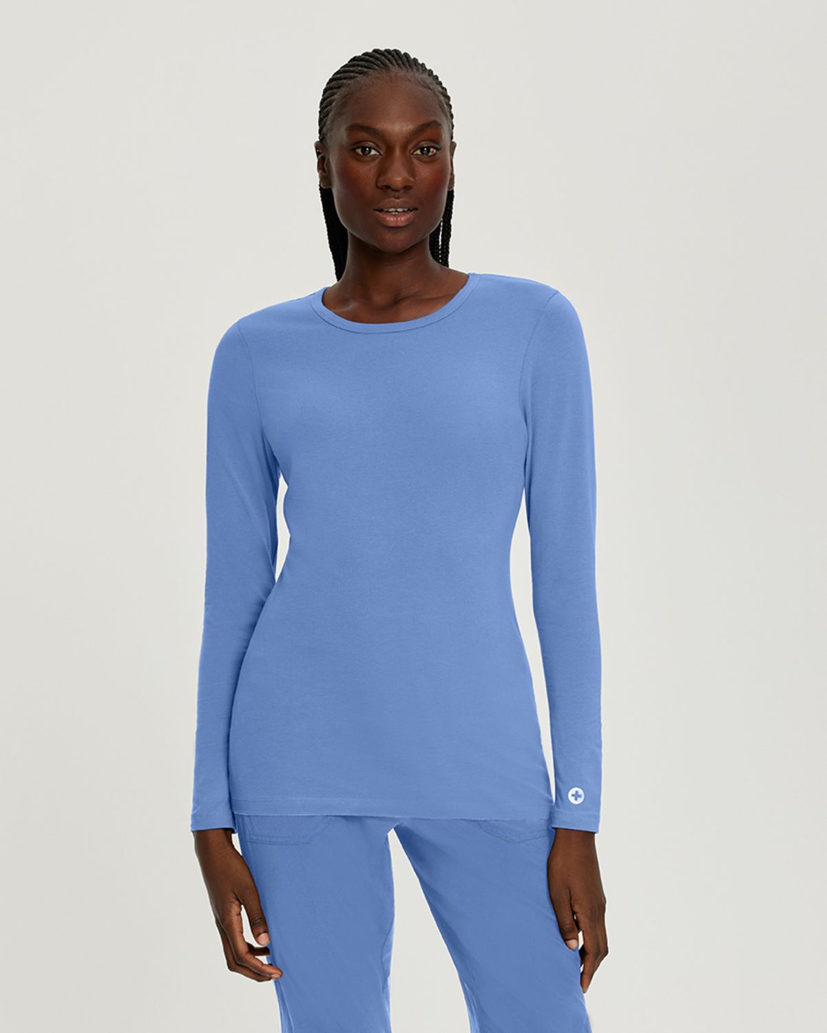 White Cross Women's Long Sleeve Stretch T-Shirt