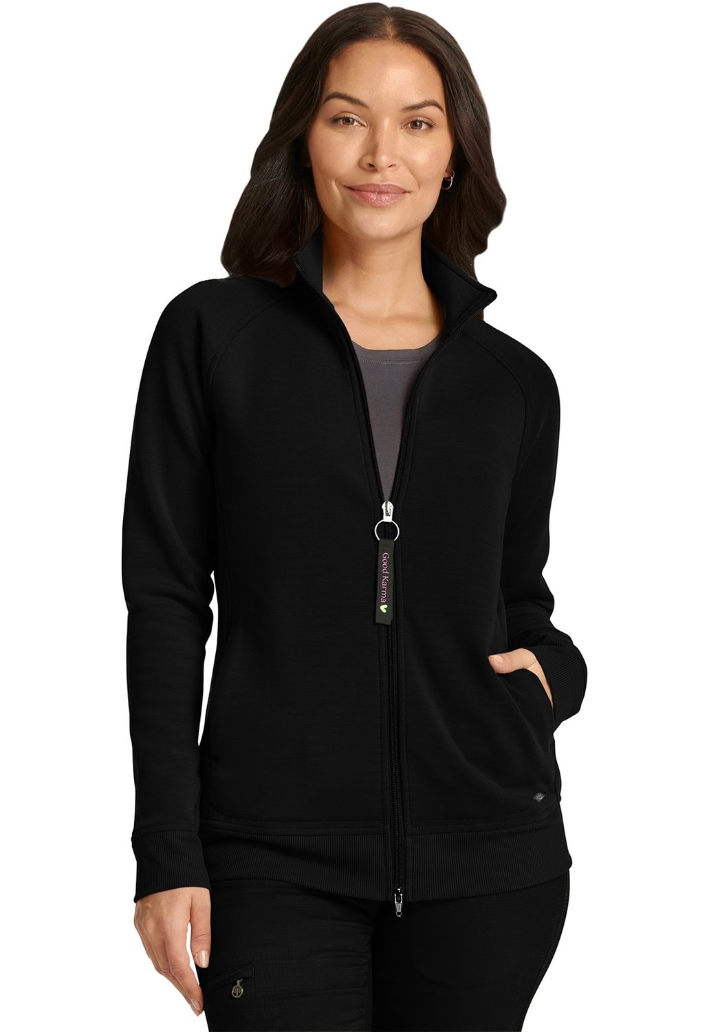Healing Hands Karma Jacket, Colour: Black, Size: X Small