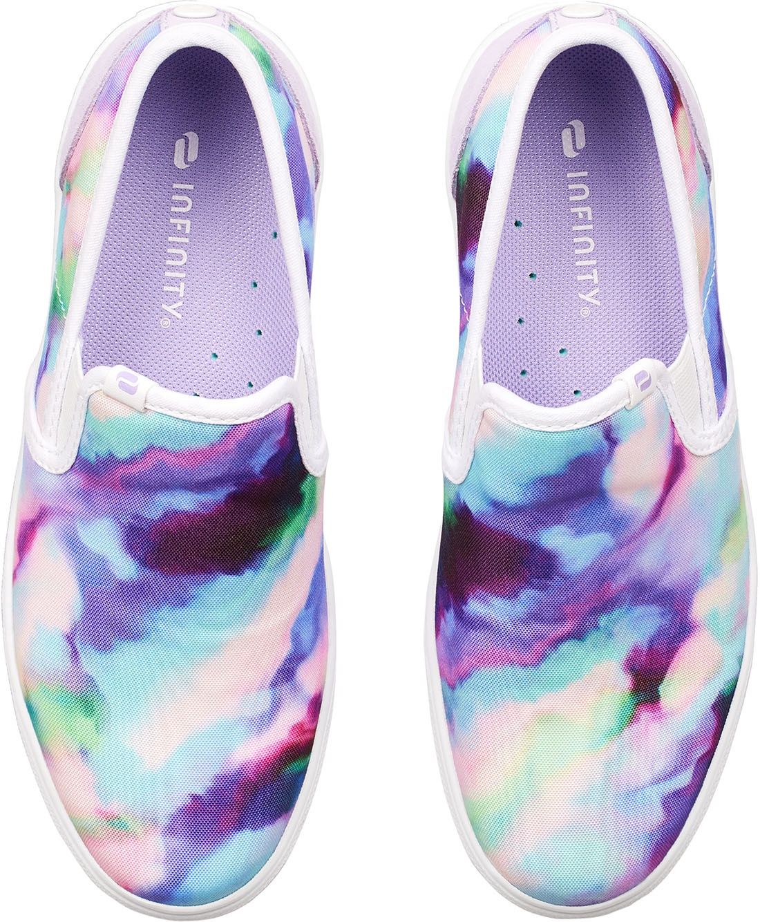 Infinity Chase Textile Women's Shoes in Watercolor Wave, Colour: Watercolour Wave, Size: 6