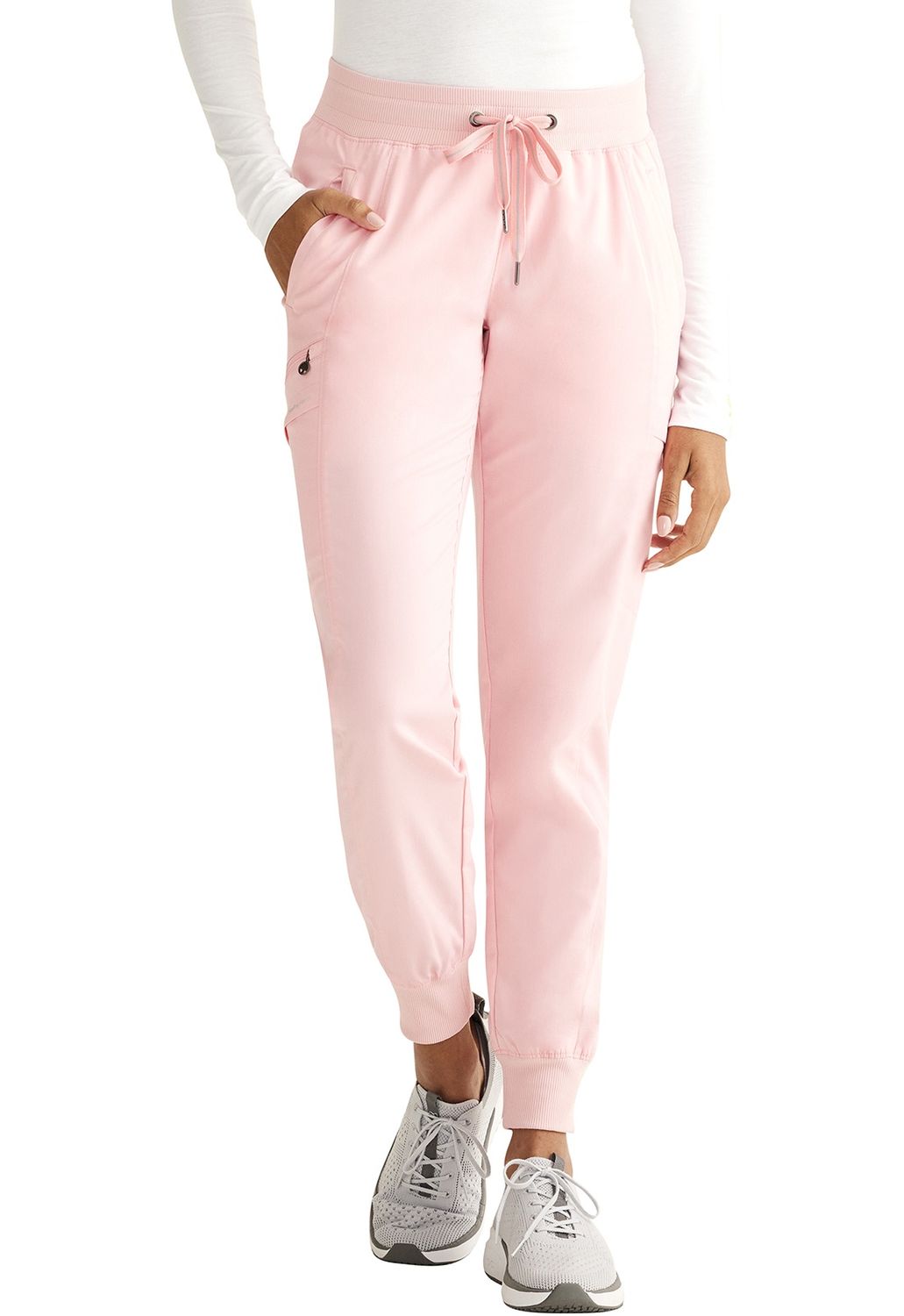 Healing Hands Purple Label Women's Toby Jogger Petite In Pink Popsicle, Colour: Pink Popsicle, Size: X Small Petite