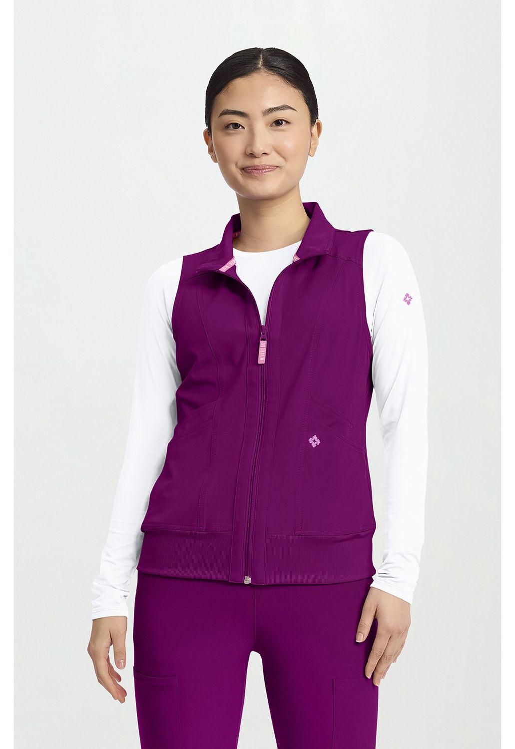 Med Couture Amp Women's 4-Pocket Zip Front Vest