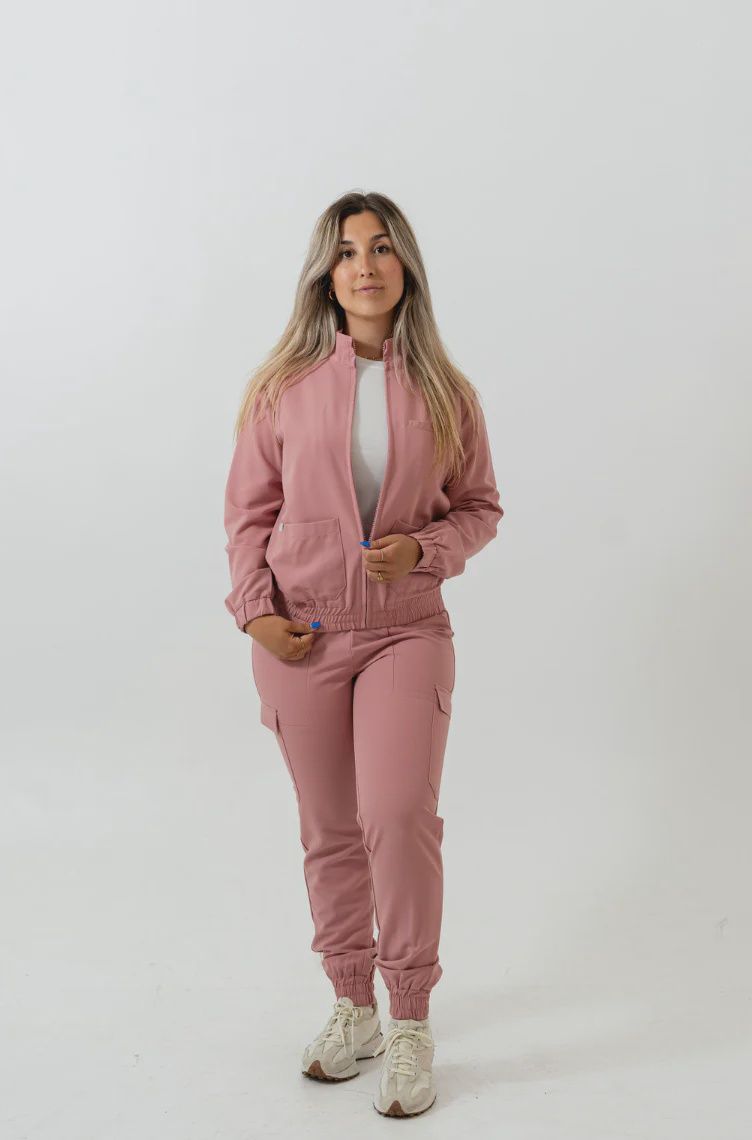 Joiia Women's Lydia 6 Pockets Jogger Petite, Colour: Rosewood, Size: X Small Petite