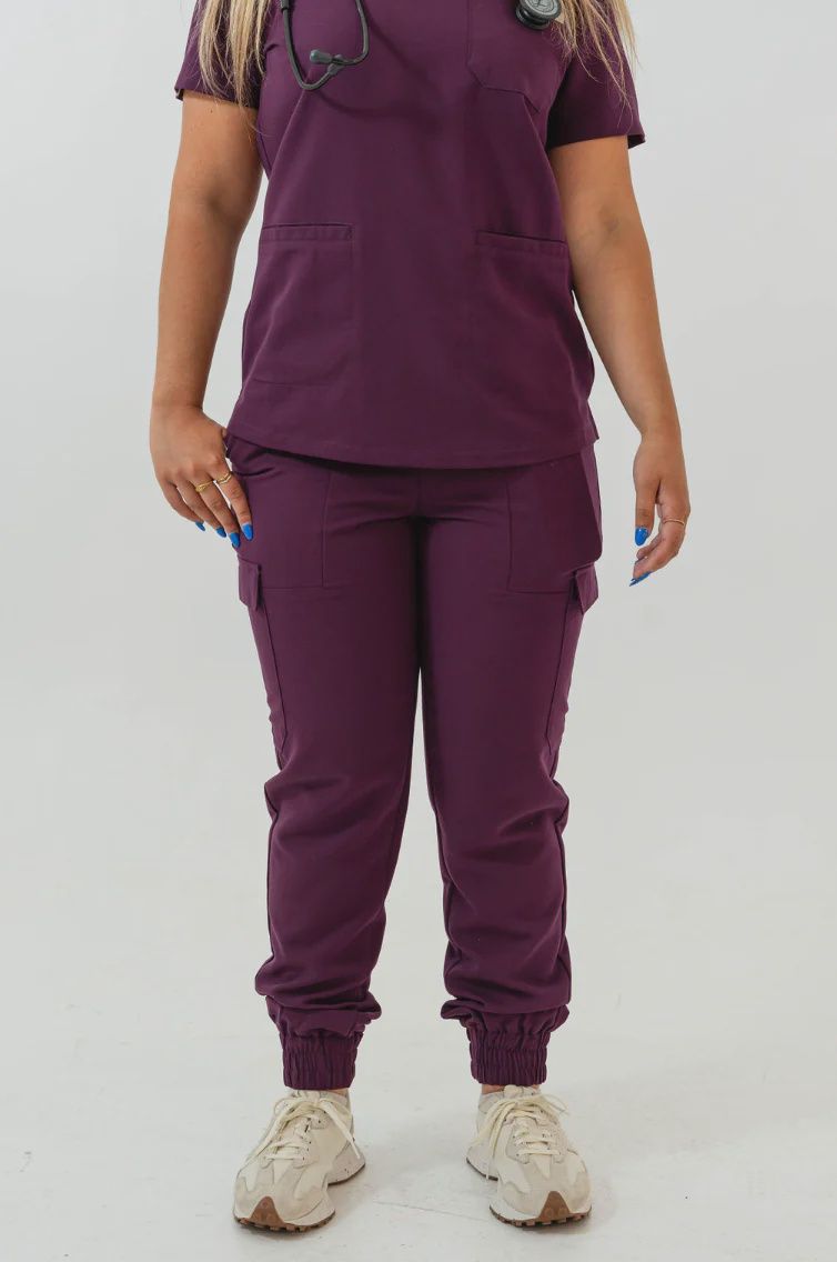 Joiia Women's Lydia 6 Pocket Jogger, Colour: Fuchsia, Size: X Small