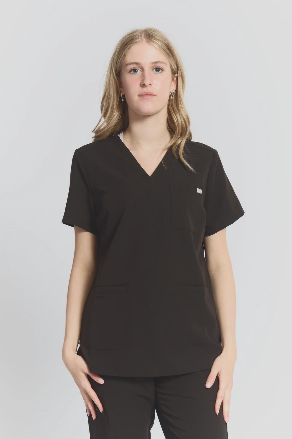 Joiia Women's Victoria 3 Pocket V-Neck Top