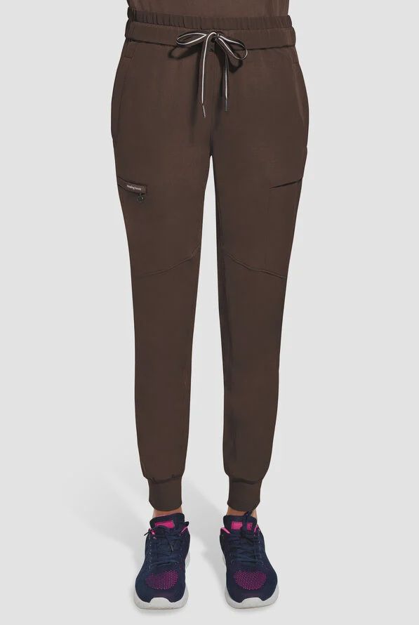 Healing Hands  Women's Naya Jogger in Dark Chocolate, Colour: Dark Chocolate, Size: X Small